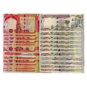 Uncirculated One Million Iraqi Dinar Collection – 25K & 50K Banknotes Set in Pristine Condition