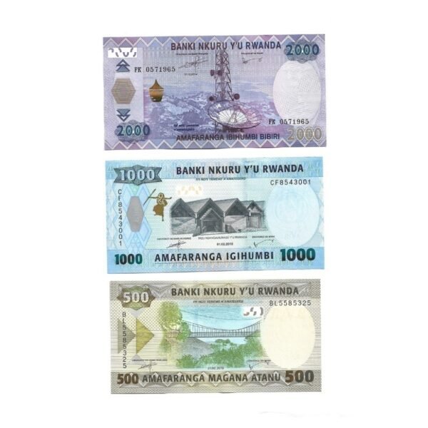 Rawanda-banknotes