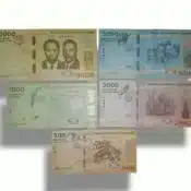 Burundi Complete UNC banknotes set 2015