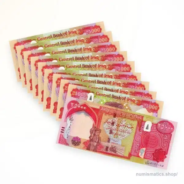 IRAQ/IRAK 250,000 Dinar IQD authentic Banknotes