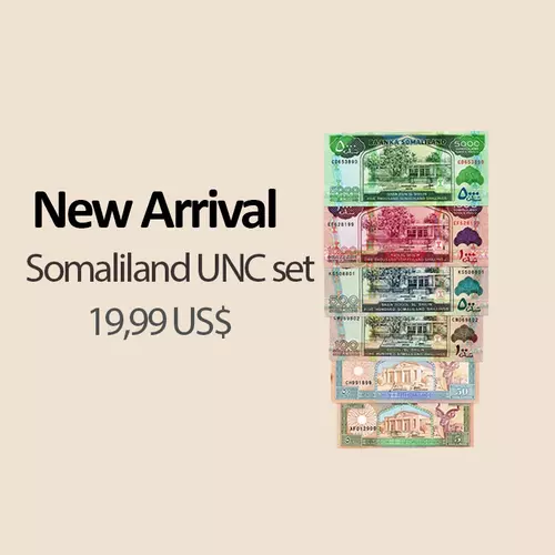 Somaliland Shilin Uncirculated Banknotes Collection