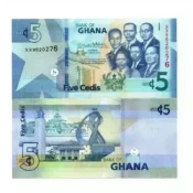 Ghana 5 Cedis Banknote (2019, Pick-P-W46)
